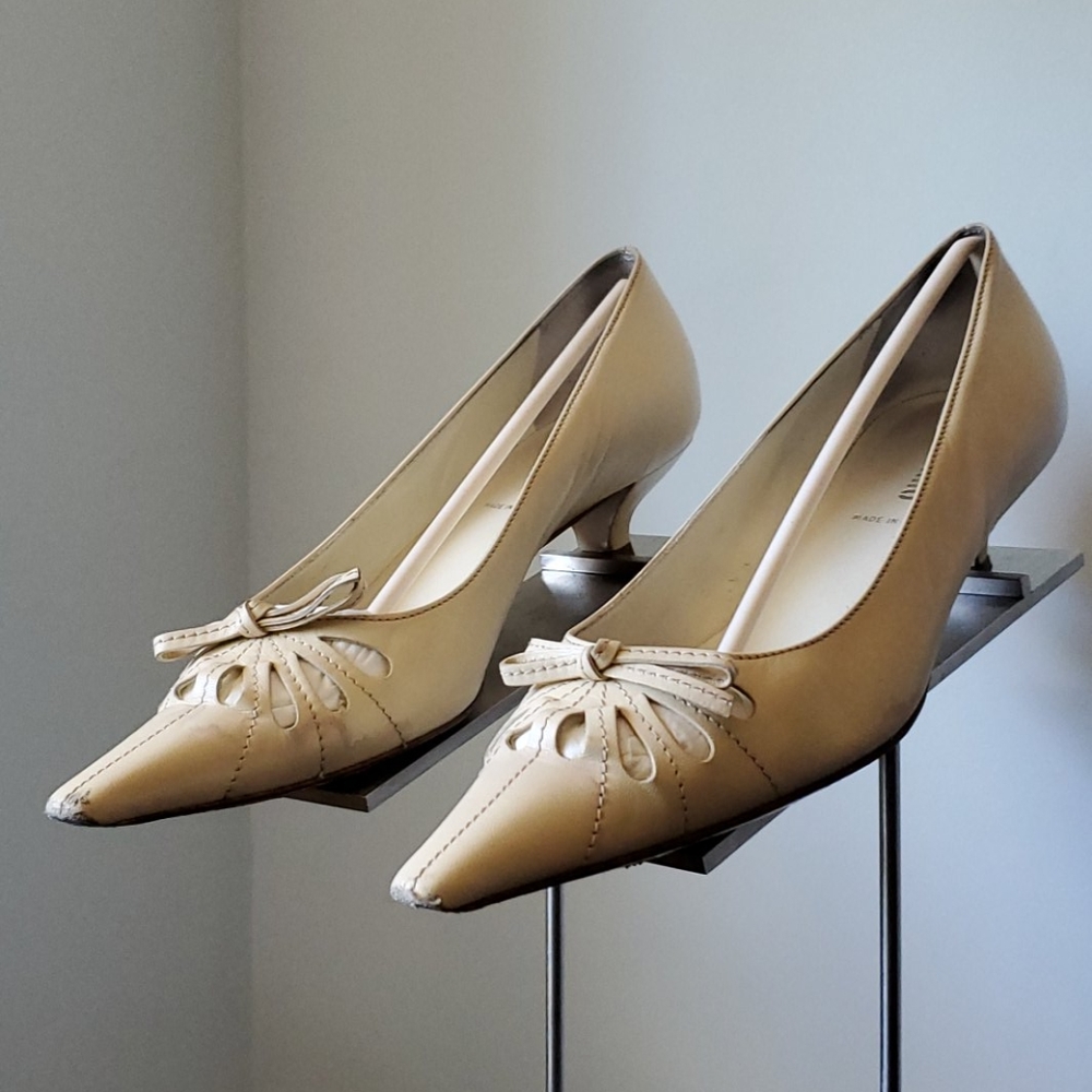 Miu Miu Bow Tie Kitten Heels